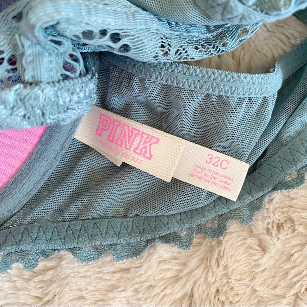 Lace Racerback Bra Victoria Secret PINK - Picture 4 of 4